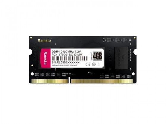 Ramsta RAM DDR4 laptop memory 4GB 2400MHz Memory